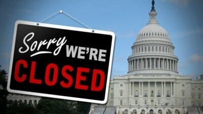 Government Shutdown Over for now.